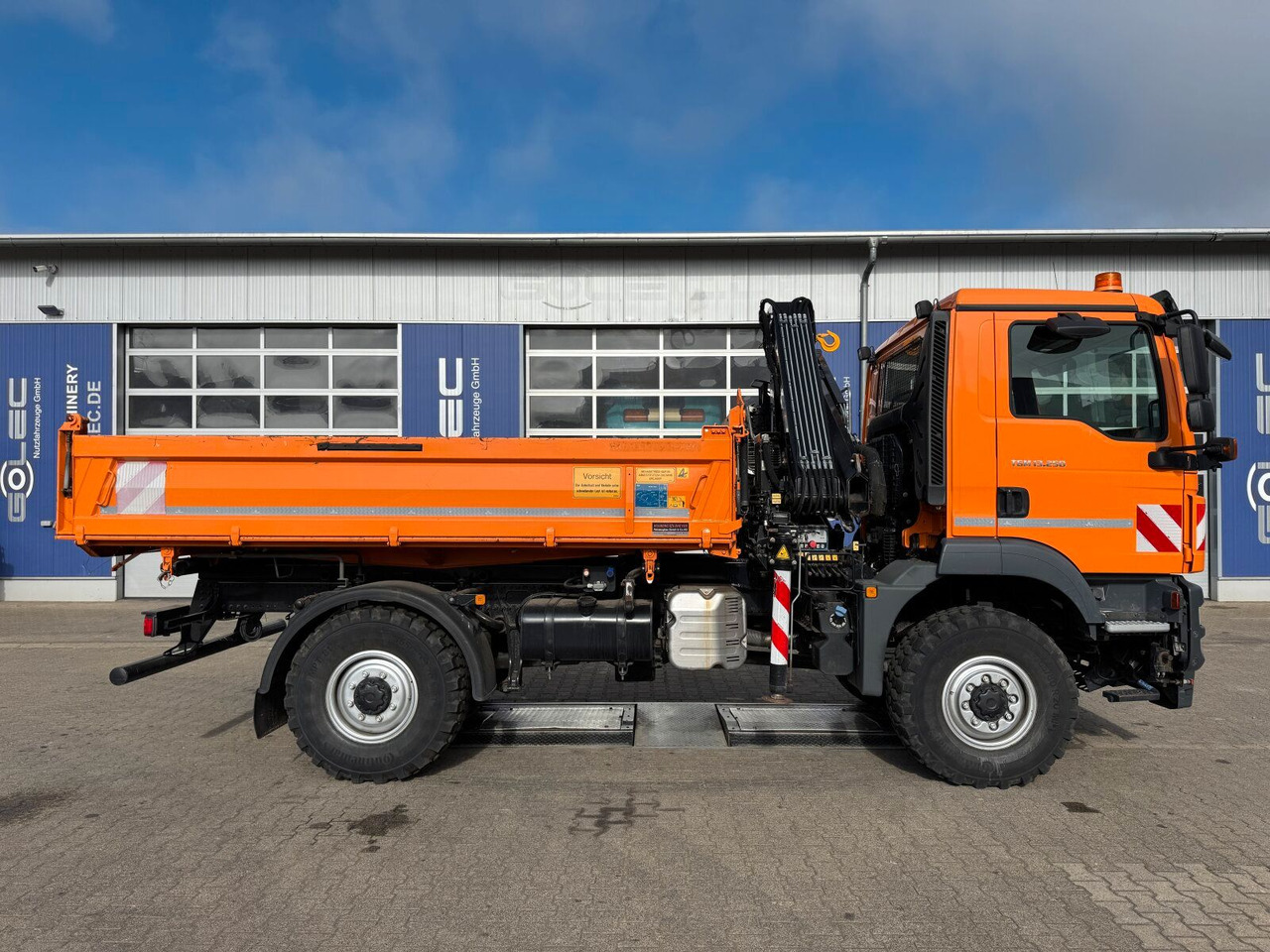MAN TGM 13.250 4x4 Kipper Kran HIAB Winterd. - Kranbil: bild 3 MAN TGM 13.250 4x4 Kipper Kran HIAB Winterd. - Kranbil: bild 3
