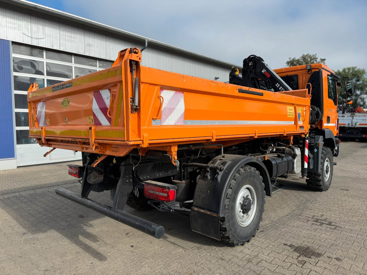 MAN TGM 13.250 4x4 Kipper Kran HIAB Winterd. - Kranbil: bild 4 MAN TGM 13.250 4x4 Kipper Kran HIAB Winterd. - Kranbil: bild 4