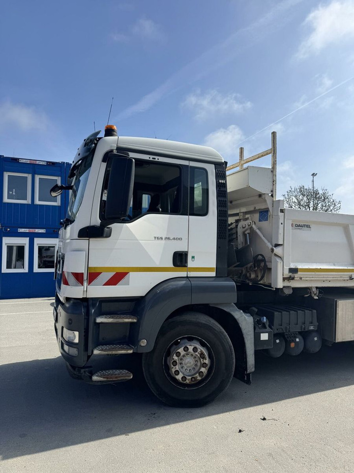 MAN TGS 26.400 6x2*4 Kipper Bordm. Kran ATLAS 172.3E - Tippbil lastbil, Kranbil: bild 2 MAN TGS 26.400 6x2*4 Kipper Bordm. Kran ATLAS 172.3E - Tippbil lastbil, Kranbil: bild 2