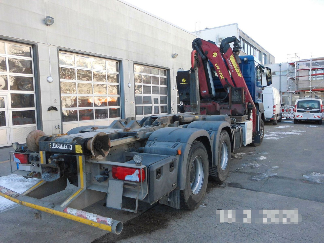 MAN TGS 28.480 6x4 Abrollkipper + Kran bis 4,63 T - Kranbil: bild 3 MAN TGS 28.480 6x4 Abrollkipper + Kran bis 4,63 T - Kranbil: bild 3