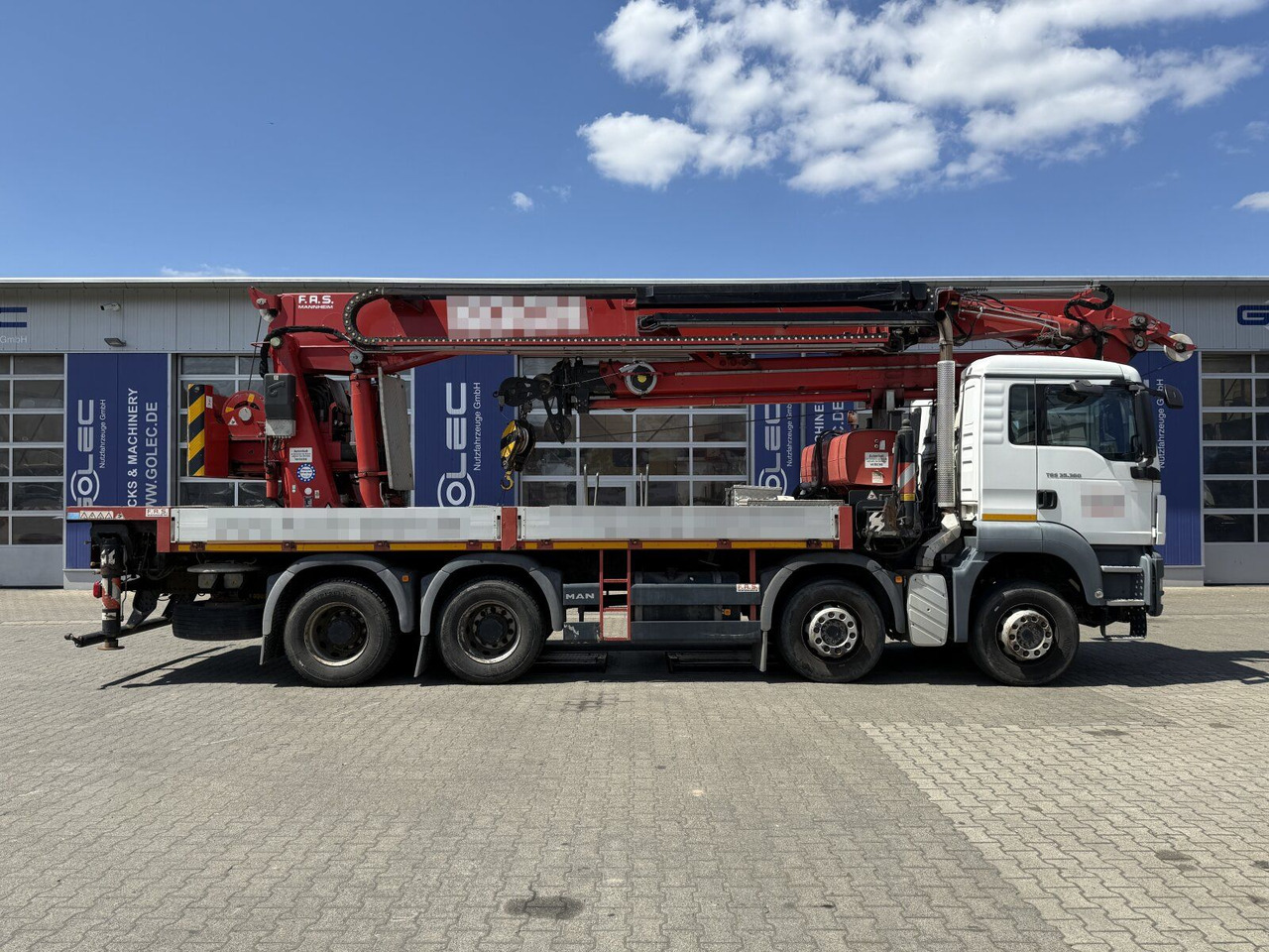 MAN TGS 35.360 8X4 BB Dachdecker Kran bis 52 m - Kranbil: bild 2 MAN TGS 35.360 8X4 BB Dachdecker Kran bis 52 m - Kranbil: bild 2