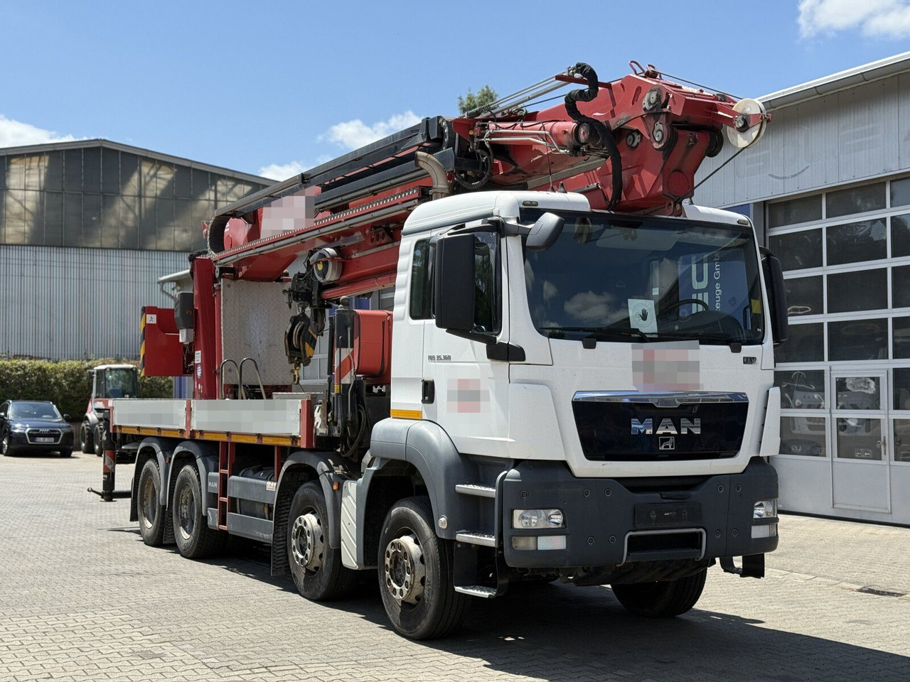 MAN TGS 35.360 8X4 BB Dachdecker Kran bis 52 m - Kranbil: bild 1 MAN TGS 35.360 8X4 BB Dachdecker Kran bis 52 m - Kranbil: bild 1