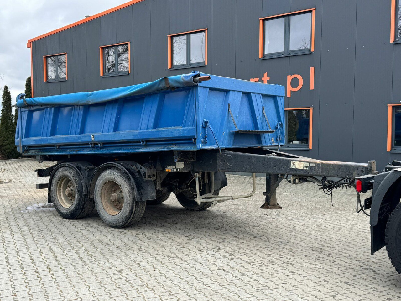 Meiller MZDA 18/21 Tandem Kipper 2 Achse - Tippsläp: bild 1 Meiller MZDA 18/21 Tandem Kipper 2 Achse - Tippsläp: bild 1