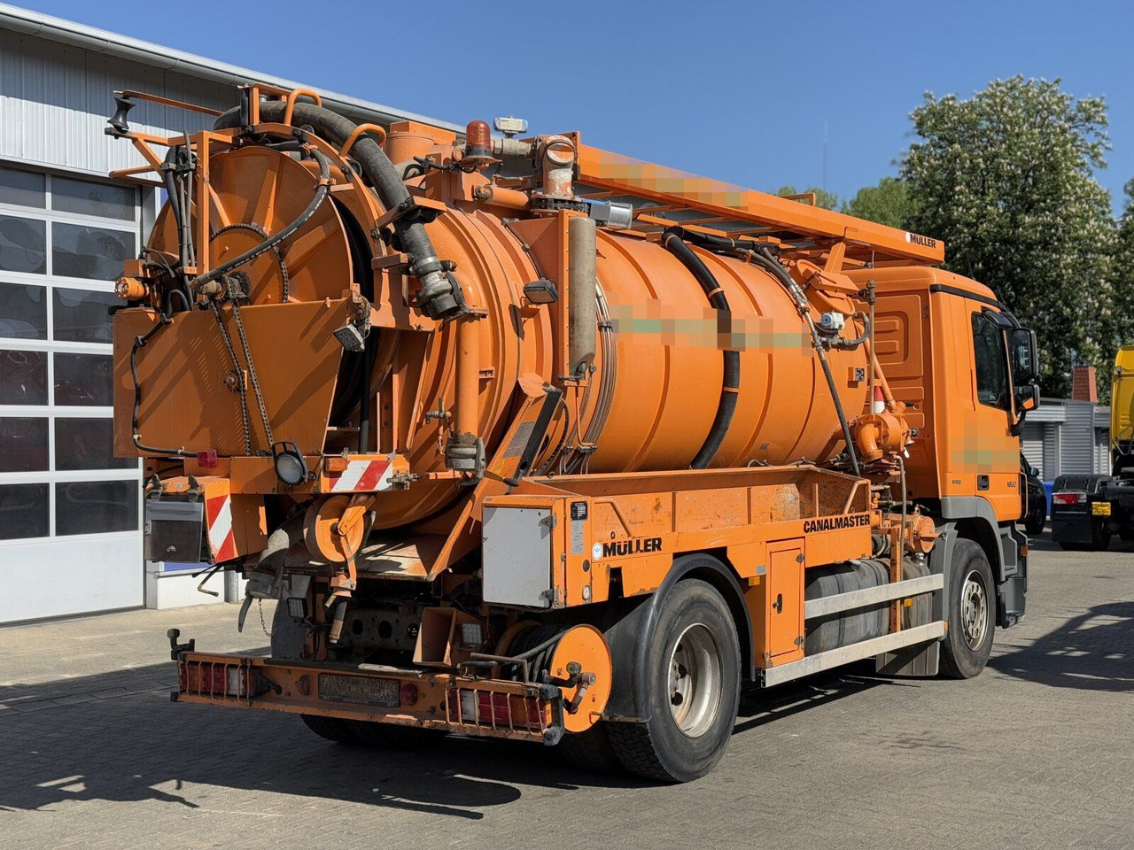 Mercedes-Benz ACTROS 1832 L Kanalreiniger MÜLLER 10.000 L - Sugbil: bild 2 Mercedes-Benz ACTROS 1832 L Kanalreiniger MÜLLER 10.000 L - Sugbil: bild 2