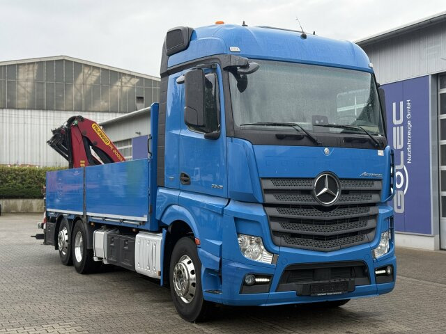 Mercedes-Benz ACTROS 2545 6x2 Pritsche Kran Palfinger PK20001K - Kranbil: bild 1 Mercedes-Benz ACTROS 2545 6x2 Pritsche Kran Palfinger PK20001K - Kranbil: bild 1