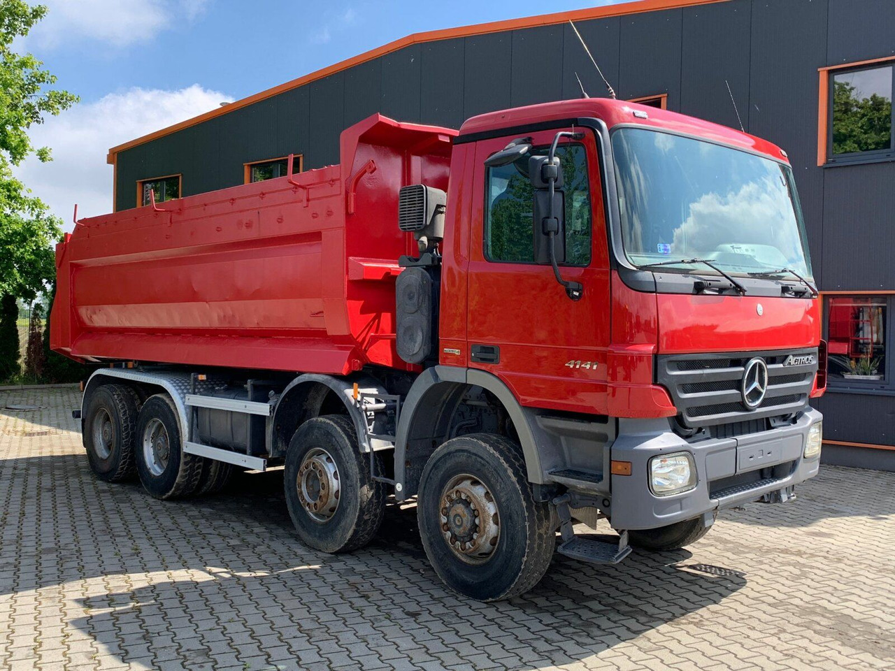 Mercedes-Benz ACTROS 4141 EURO4 8x8 Muldenkipper - Tippbil lastbil: bild 1 Mercedes-Benz ACTROS 4141 EURO4 8x8 Muldenkipper - Tippbil lastbil: bild 1
