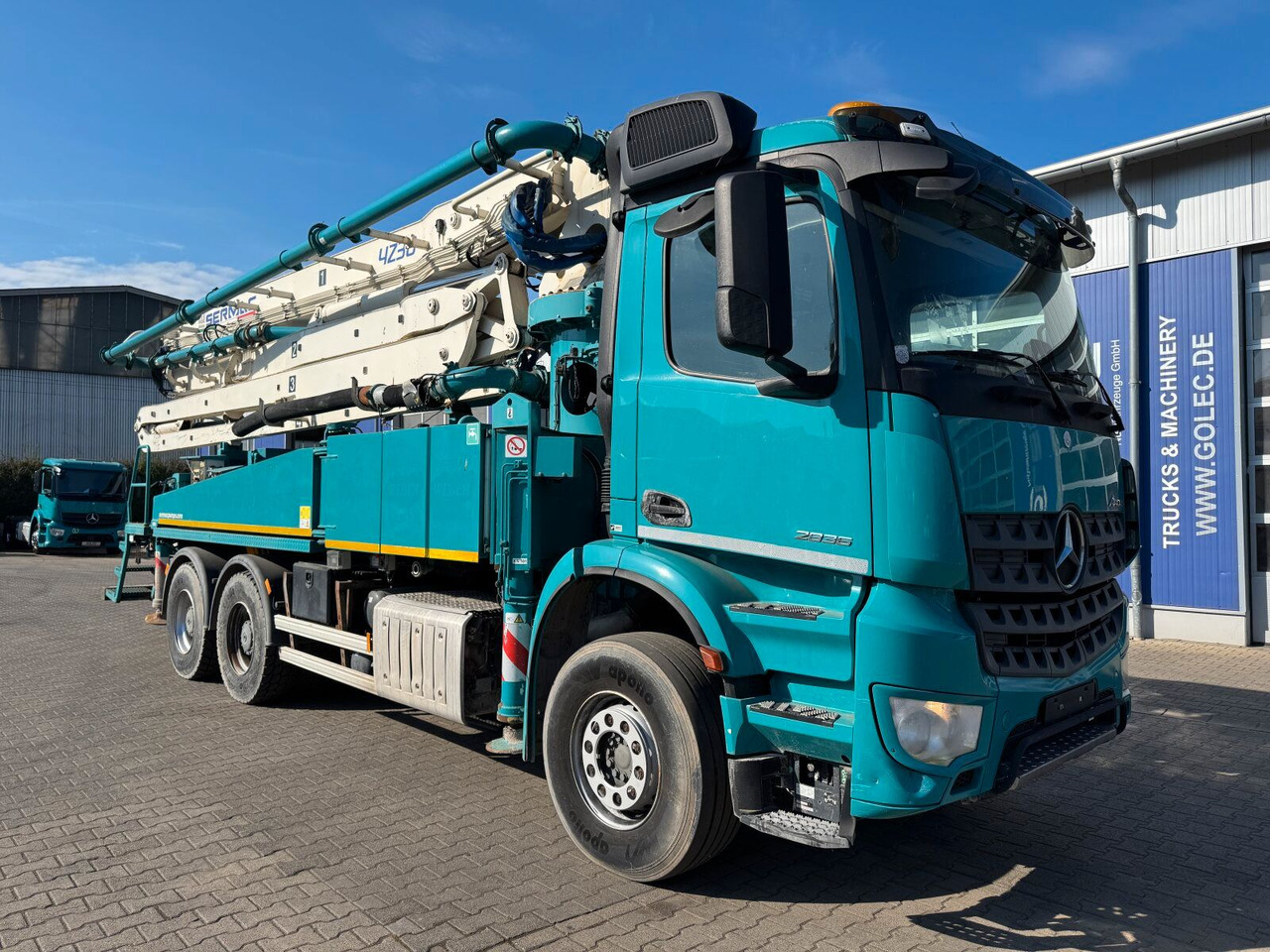 Mercedes-Benz AROCS 2836 6x4 Euro 6 Betonpumpe SERMAC 4Z38 - Betongpump: bild 1 Mercedes-Benz AROCS 2836 6x4 Euro 6 Betonpumpe SERMAC 4Z38 - Betongpump: bild 1