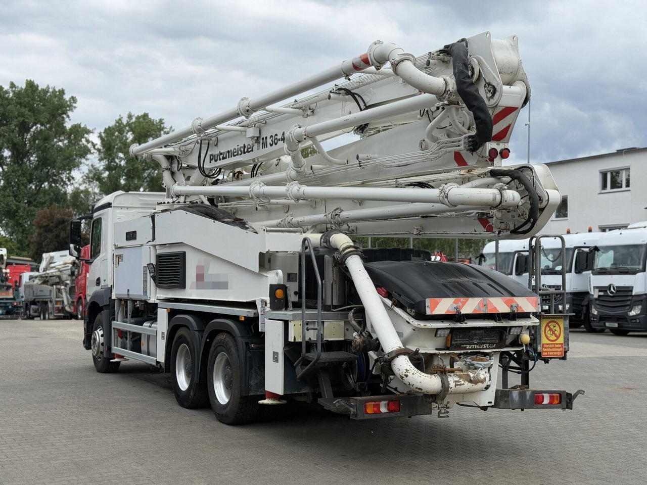 Mercedes-Benz AROCS 2840 6x4 Betonp. Putzmeister BSF36-4.16HLS - Betongpump: bild 5 Mercedes-Benz AROCS 2840 6x4 Betonp. Putzmeister BSF36-4.16HLS - Betongpump: bild 5
