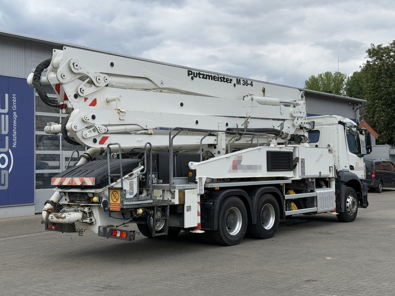 Mercedes-Benz AROCS 2840 6x4 Betonp. Putzmeister BSF36-4.16HLS - Betongpump: bild 4 Mercedes-Benz AROCS 2840 6x4 Betonp. Putzmeister BSF36-4.16HLS - Betongpump: bild 4