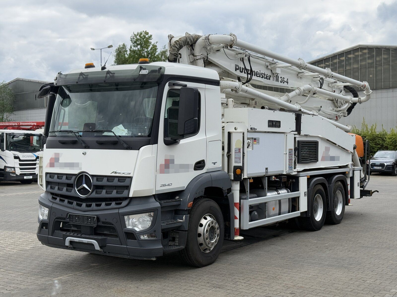 Mercedes-Benz AROCS 2840 6x4 Betonp. Putzmeister BSF36-4.16HLS - Betongpump: bild 2 Mercedes-Benz AROCS 2840 6x4 Betonp. Putzmeister BSF36-4.16HLS - Betongpump: bild 2