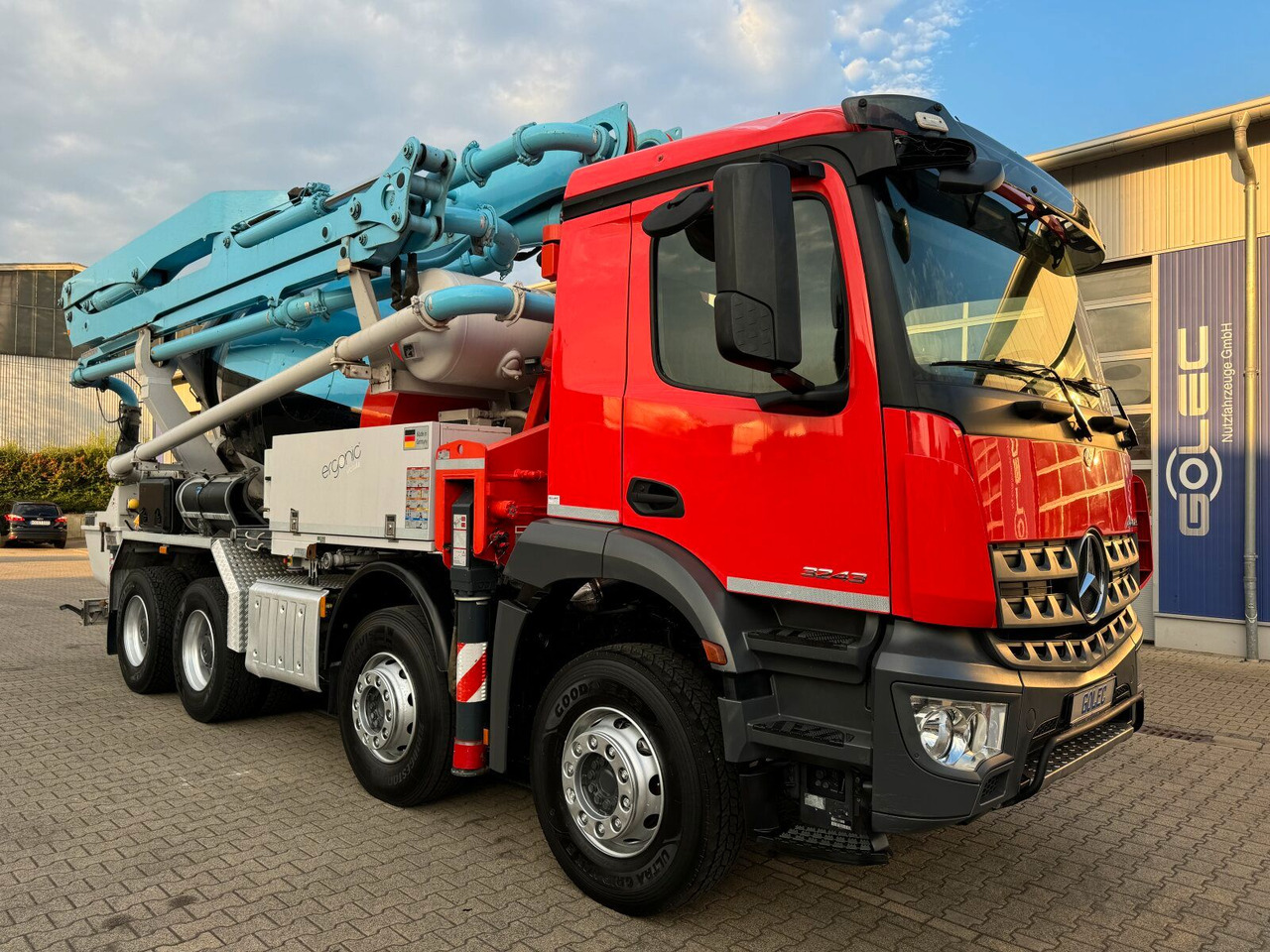 Mercedes-Benz AROCS 3243 8x4 Euro 6 Pumi Putzmeister TMM 24-3 - Betongbil: bild 1 Mercedes-Benz AROCS 3243 8x4 Euro 6 Pumi Putzmeister TMM 24-3 - Betongbil: bild 1