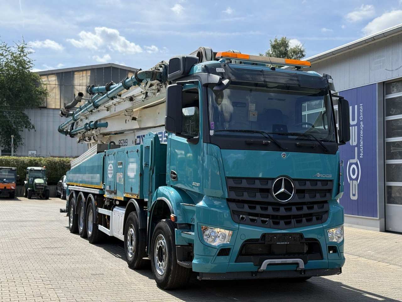 Mercedes-Benz AROCS 5051 10x6 Euro 6 Betonpumpe SERMAC 6RZ56 - Betongpump: bild 1 Mercedes-Benz AROCS 5051 10x6 Euro 6 Betonpumpe SERMAC 6RZ56 - Betongpump: bild 1
