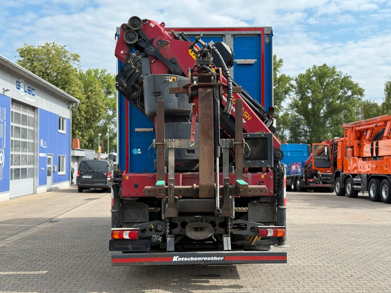 Mercedes-Benz Actros 6x2 Pritsche Kran Palfinger PK34002 + JIB - Kapellbil, Kranbil: bild 4 Mercedes-Benz Actros 6x2 Pritsche Kran Palfinger PK34002 + JIB - Kapellbil, Kranbil: bild 4