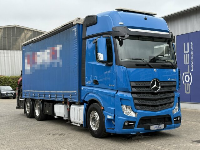 Mercedes-Benz Actros 6x2 Pritsche Kran Palfinger PK34002 + JIB - Kapellbil, Kranbil: bild 1 Mercedes-Benz Actros 6x2 Pritsche Kran Palfinger PK34002 + JIB - Kapellbil, Kranbil: bild 1