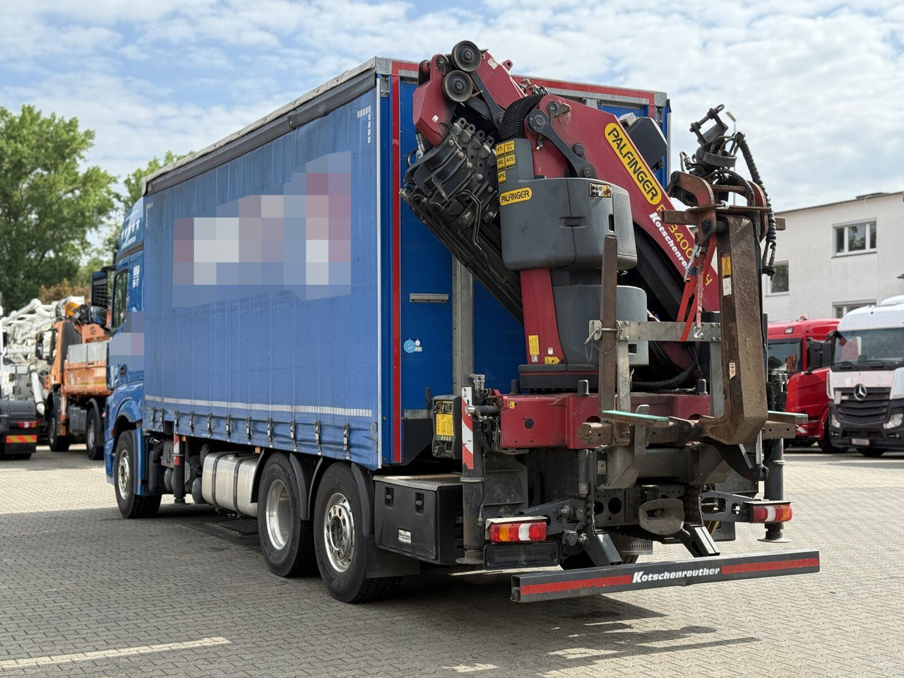 Mercedes-Benz Actros 6x2 Pritsche Kran Palfinger PK34002 + JIB - Kapellbil, Kranbil: bild 5 Mercedes-Benz Actros 6x2 Pritsche Kran Palfinger PK34002 + JIB - Kapellbil, Kranbil: bild 5