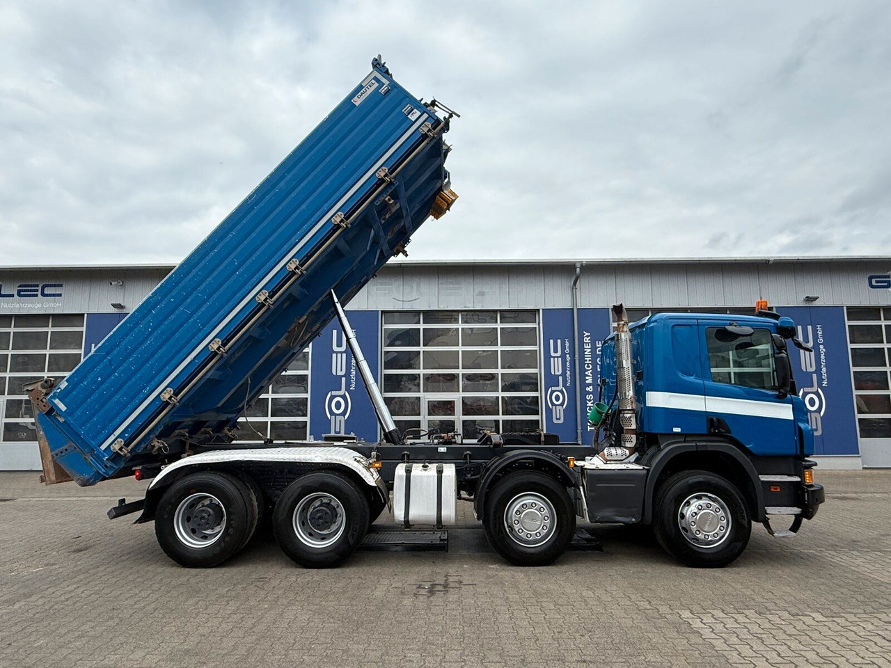 Scania P 410 8x4 Dreiseitenkipper DAUTEL - Tippbil lastbil: bild 4 Scania P 410 8x4 Dreiseitenkipper DAUTEL - Tippbil lastbil: bild 4