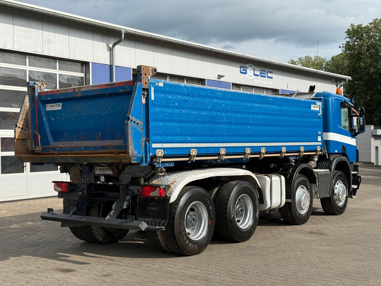 Scania P 410 8x4 Dreiseitenkipper DAUTEL - Tippbil lastbil: bild 5 Scania P 410 8x4 Dreiseitenkipper DAUTEL - Tippbil lastbil: bild 5
