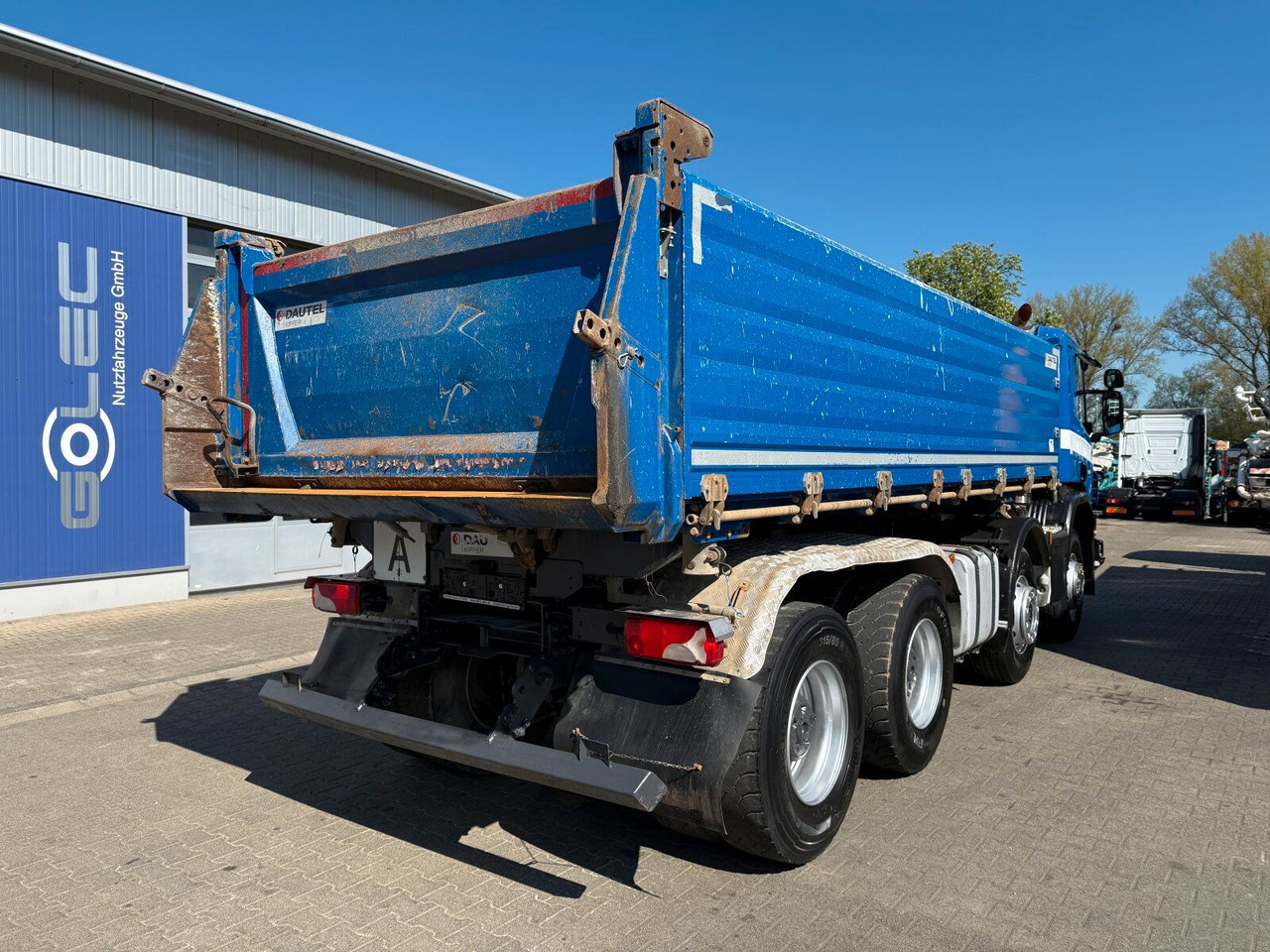 Scania P 410 8x4 Dreiseitenkipper DAUTEL - Tippbil lastbil: bild 5 Scania P 410 8x4 Dreiseitenkipper DAUTEL - Tippbil lastbil: bild 5
