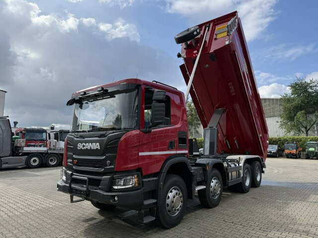 Scania P 420 8x4 Kipper Meiller 18,5m3 Euro 6 - Tippbil lastbil: bild 4 Scania P 420 8x4 Kipper Meiller 18,5m3 Euro 6 - Tippbil lastbil: bild 4