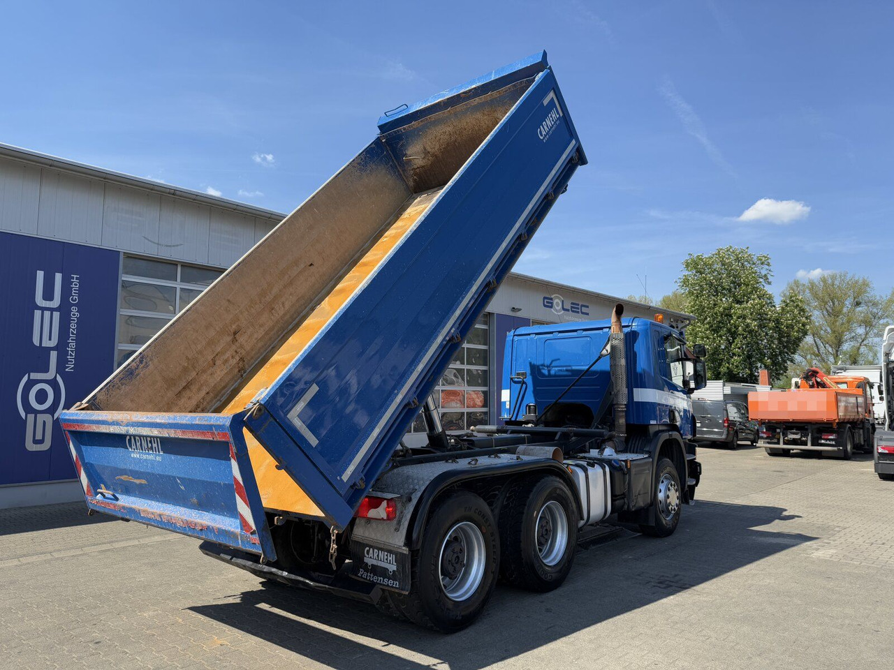 Scania P 450 6x4 Dreiseitenkipper DAUTEL - Tippbil lastbil: bild 5 Scania P 450 6x4 Dreiseitenkipper DAUTEL - Tippbil lastbil: bild 5