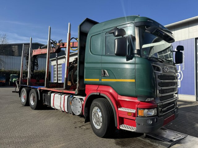 Scania R560 6x4 Holztransport Kran LOGLIFT HIAB 140S79R - Timmerbil, Kranbil: bild 1 Scania R560 6x4 Holztransport Kran LOGLIFT HIAB 140S79R - Timmerbil, Kranbil: bild 1