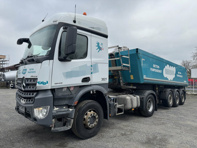 Schmitz Cargobull Cargobull SKI 24 SL7.2 Alu Kippauflieger 3 Achse - Tippbil semitrailer: bild 2 Schmitz Cargobull Cargobull SKI 24 SL7.2 Alu Kippauflieger 3 Achse - Tippbil semitrailer: bild 2
