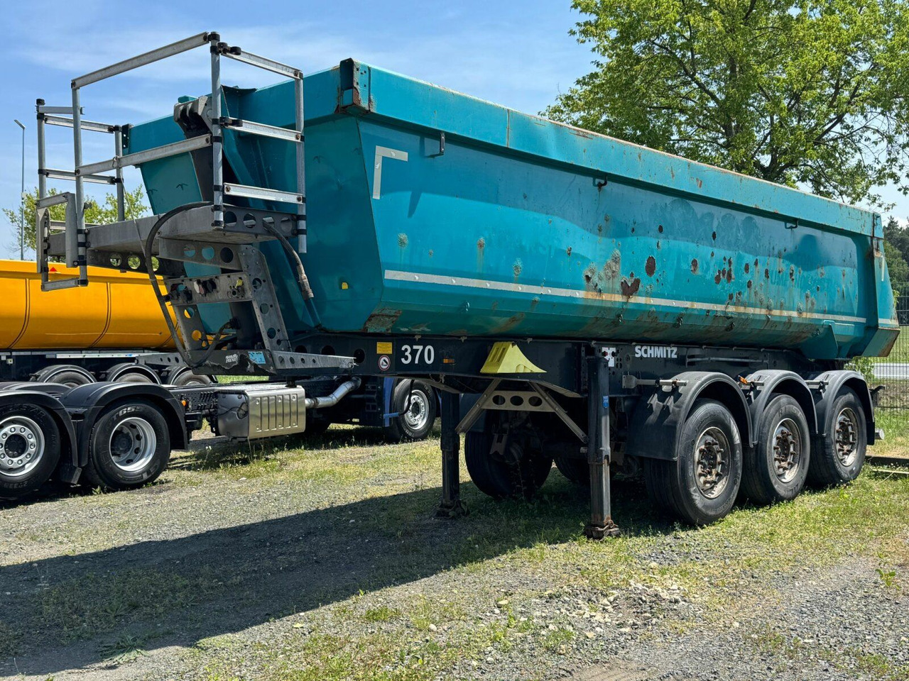 Schmitz Cargobull SKI 24 SL7.2 Kippauflieger 3 Achse - Tippbil semitrailer: bild 1 Schmitz Cargobull SKI 24 SL7.2 Kippauflieger 3 Achse - Tippbil semitrailer: bild 1