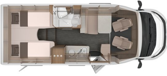 Knaus L!VE TI 650 MEG 180 PS-Automatik - Halvintegrerad husbil: bild 1 Knaus L!VE TI 650 MEG 180 PS-Automatik - Halvintegrerad husbil: bild 1