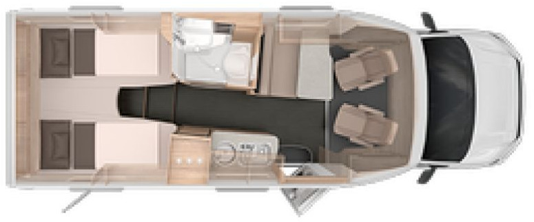 Knaus Van TI Plus 650 MEG Platinum Selection Allrad An - Halvintegrerad husbil: bild 2 Knaus Van TI Plus 650 MEG Platinum Selection Allrad An - Halvintegrerad husbil: bild 2