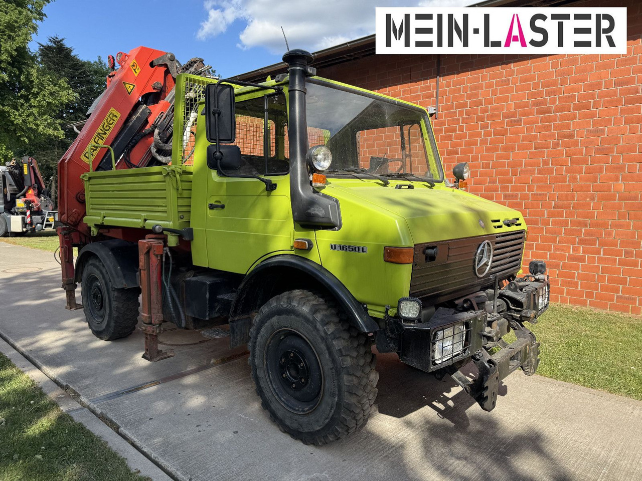 Unimog U 1650 PK 10500 Kran 15 m max. 3,9 t Seilwinde - Kranbil: bild 3 Unimog U 1650 PK 10500 Kran 15 m max. 3,9 t Seilwinde - Kranbil: bild 3