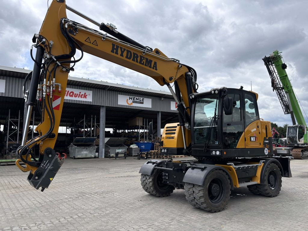 Hydrema MX17G - Grävmaskin på däck: bild 1 Hydrema MX17G - Grävmaskin på däck: bild 1