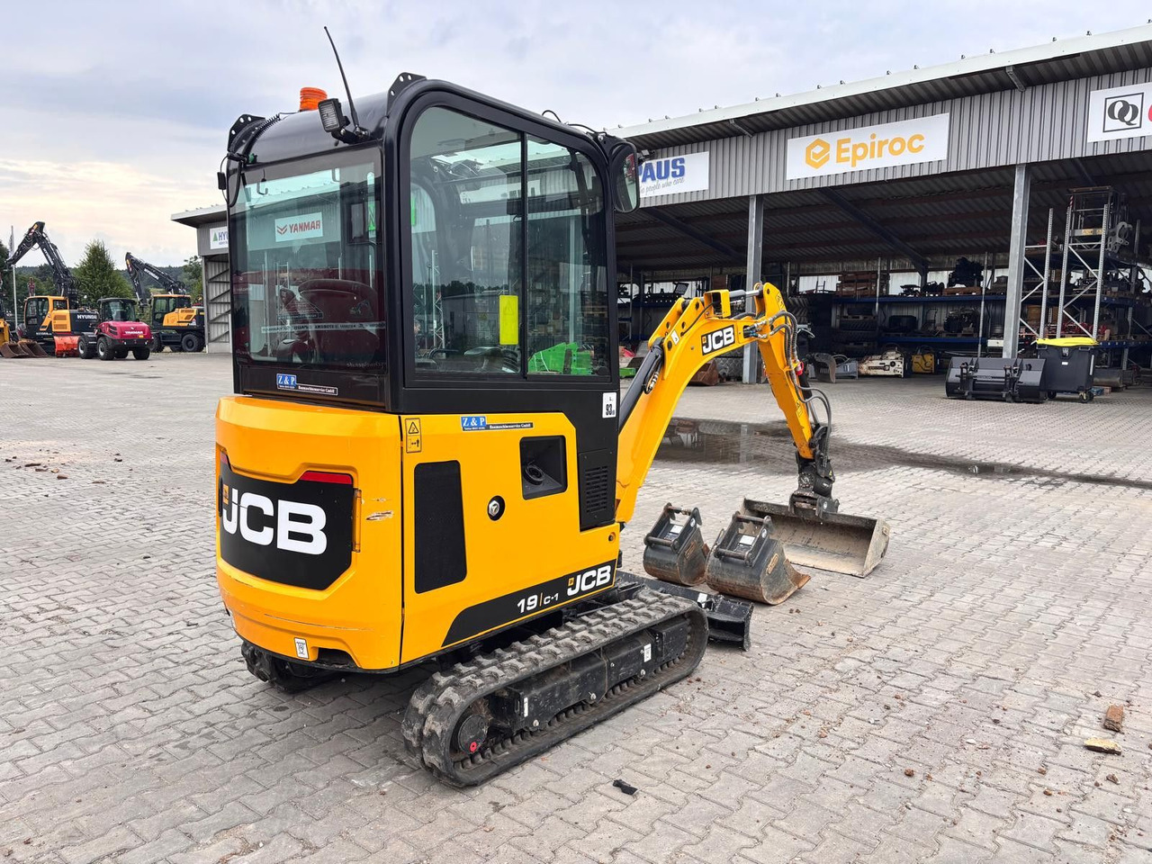JCB 19C-1 - Minigrävmaskin: bild 3 JCB 19C-1 - Minigrävmaskin: bild 3
