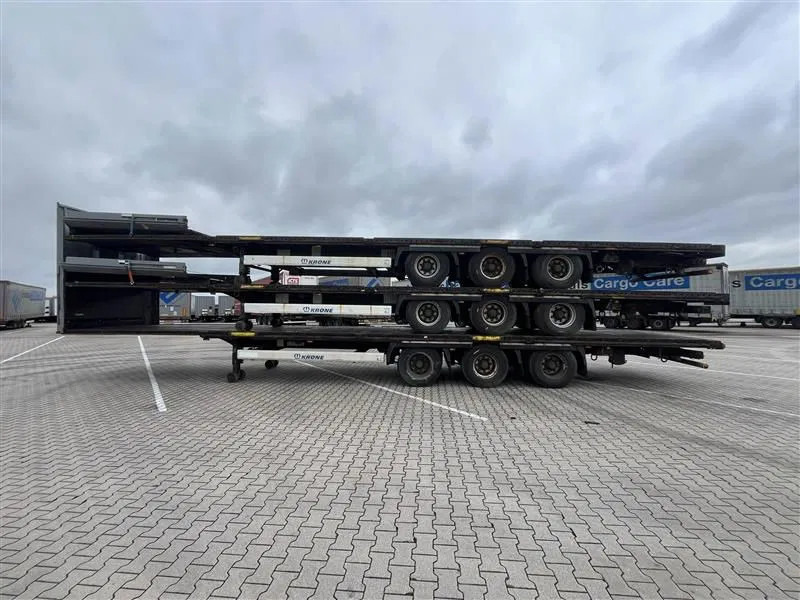 Krone 1x 2014 & 2x 2013 XL MEGA P400 HUCKEPACK FLAT STACK - Skåp semitrailer: bild 5 Krone 1x 2014 & 2x 2013 XL MEGA P400 HUCKEPACK FLAT STACK - Skåp semitrailer: bild 5