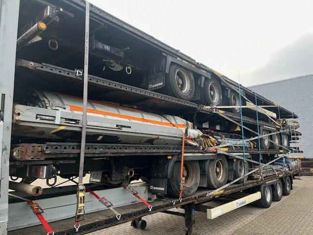 Krone multiple 2014 & 2015 XL P400 mega huckepack curtain sided trailer stacks - Skåp semitrailer: bild 5 Krone multiple 2014 & 2015 XL P400 mega huckepack curtain sided trailer stacks - Skåp semitrailer: bild 5