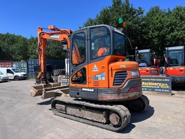 Doosan DX 63-3 - Minigrävmaskin: bild 5 Doosan DX 63-3 - Minigrävmaskin: bild 5