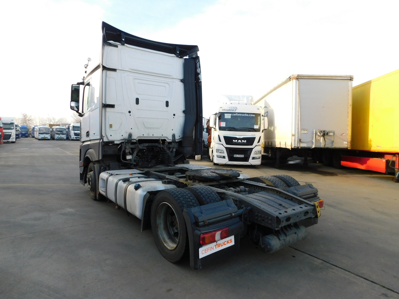 Mercedes Actros - Dragbil: bild 4 Mercedes Actros - Dragbil: bild 4