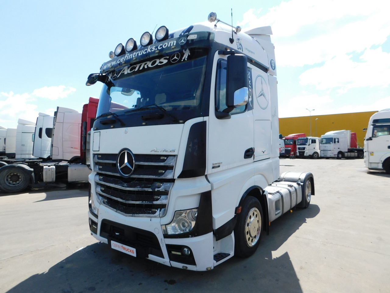Mercedes Actros - Dragbil: bild 1 Mercedes Actros - Dragbil: bild 1