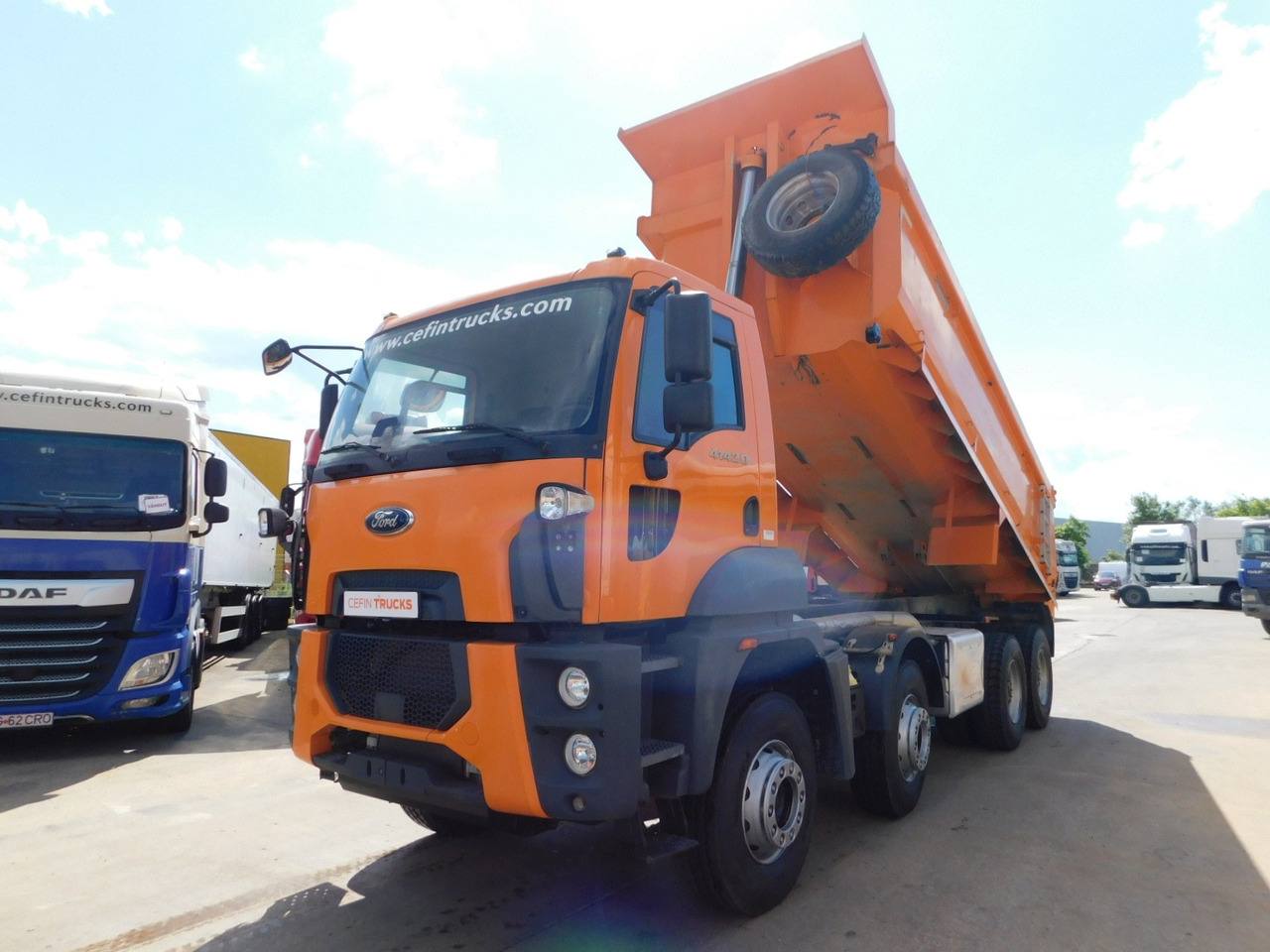 Ford 4142d 8x4 dcab e6 16s2230 - Tippbil lastbil: bild 1 Ford 4142d 8x4 dcab e6 16s2230 - Tippbil lastbil: bild 1