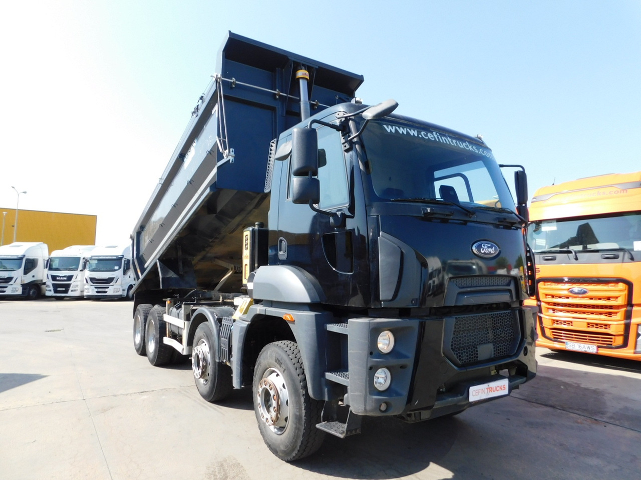 Ford 4142d 8x4 dcab e6 16s2230 - Tippbil lastbil: bild 2 Ford 4142d 8x4 dcab e6 16s2230 - Tippbil lastbil: bild 2