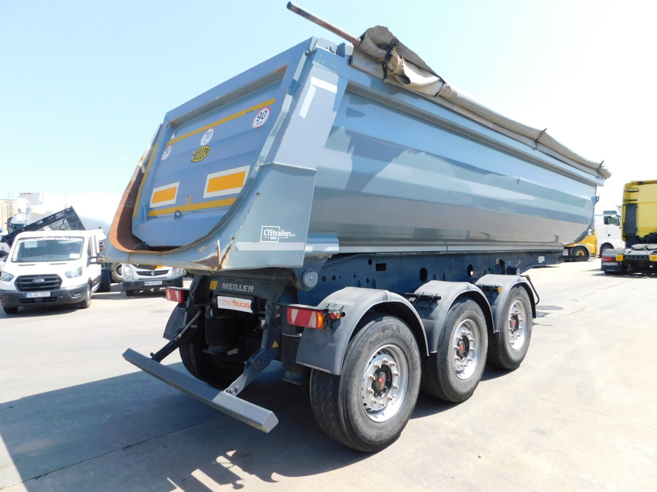 Meiller Mhps 1227 noss2 - Tippbil semitrailer: bild 3 Meiller Mhps 1227 noss2 - Tippbil semitrailer: bild 3