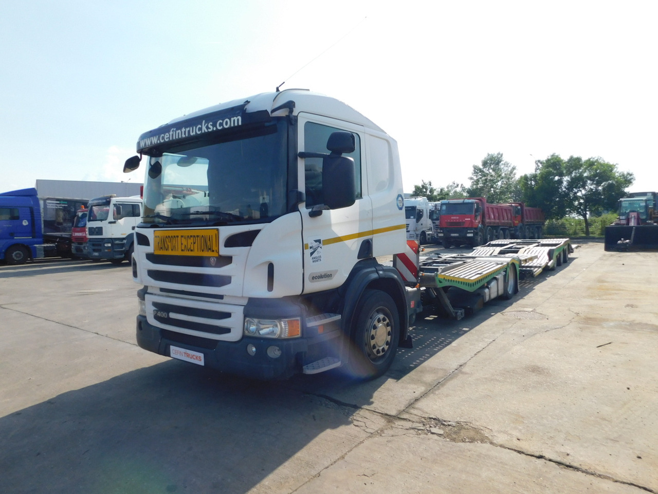 Scania Lb 4x2 - Biltransportbil lastbil: bild 1 Scania Lb 4x2 - Biltransportbil lastbil: bild 1