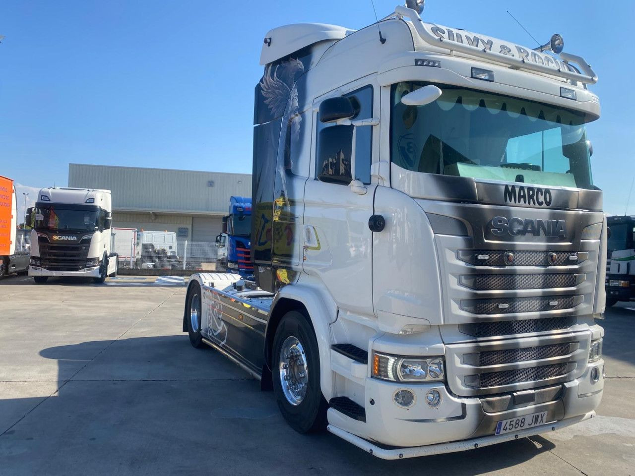 Scania R 580 - Dragbil: bild 5 Scania R 580 - Dragbil: bild 5