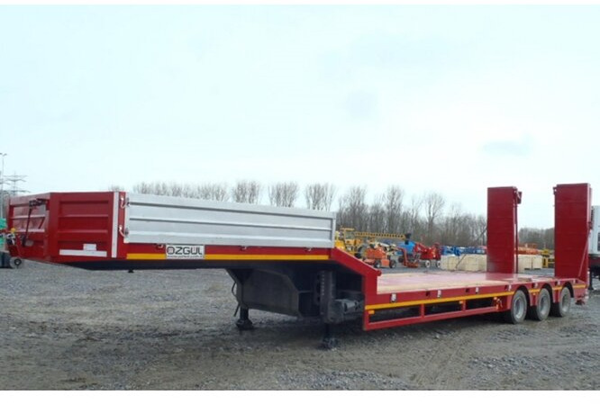Andere - SAnh Tieflader Tieflader-Auflieger Länge 13.150mm, verbreiterbar auf 3.500mm - Låg lastare semitrailer: bild 1 Andere - SAnh Tieflader Tieflader-Auflieger Länge 13.150mm, verbreiterbar auf 3.500mm - Låg lastare semitrailer: bild 1