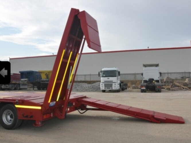 Andere - SAnh Tieflader Tieflader-Auflieger Länge 13.150mm, verbreiterbar auf 3.500mm - Låg lastare semitrailer: bild 4 Andere - SAnh Tieflader Tieflader-Auflieger Länge 13.150mm, verbreiterbar auf 3.500mm - Låg lastare semitrailer: bild 4