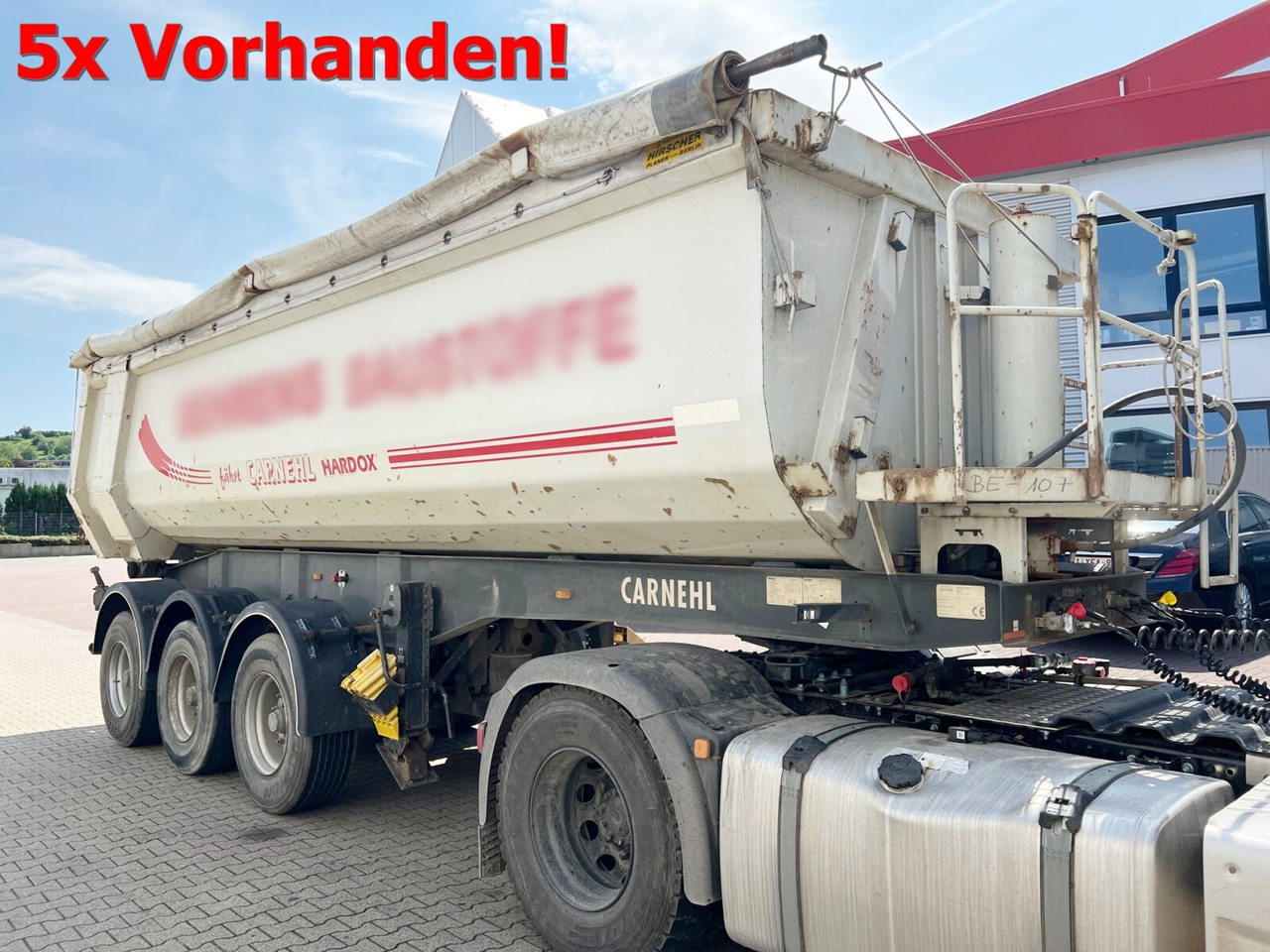 Carnehl CHKS/HH CHKS/HH, Stahlmulde ca. 26m³, Liftachse - Tippbil semitrailer: bild 1 Carnehl CHKS/HH CHKS/HH, Stahlmulde ca. 26m³, Liftachse - Tippbil semitrailer: bild 1
