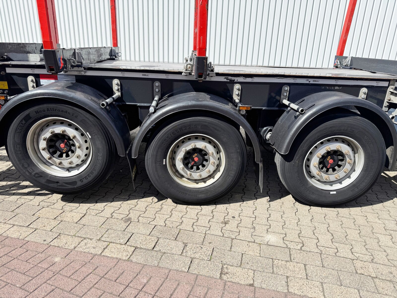 Timmertrailer Doll LOGO H3L-14XL LOGO H3L-14XL, Liftachse, Nachlauflenkachse, teleskopierbar 9,4m-12,9: bild 6
