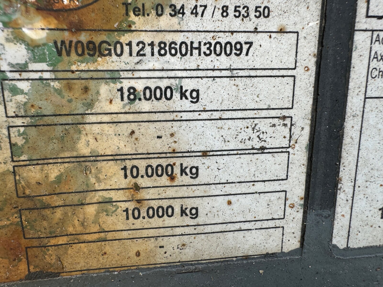 HKM A 18 ZB 3,4 A 18 ZB 3,4 Absetzanhänger - Containersläp/ Växelflaksläp: bild 2 HKM A 18 ZB 3,4 A 18 ZB 3,4 Absetzanhänger - Containersläp/ Växelflaksläp: bild 2