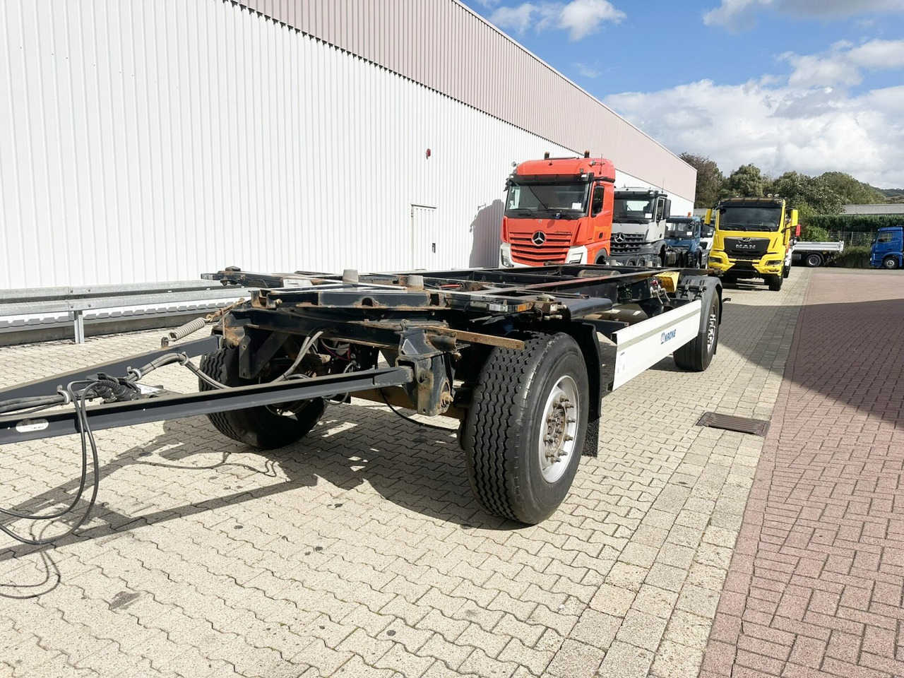 Krone AZW 18 AZW 18 - Containersläp/ Växelflaksläp: bild 4 Krone AZW 18 AZW 18 - Containersläp/ Växelflaksläp: bild 4