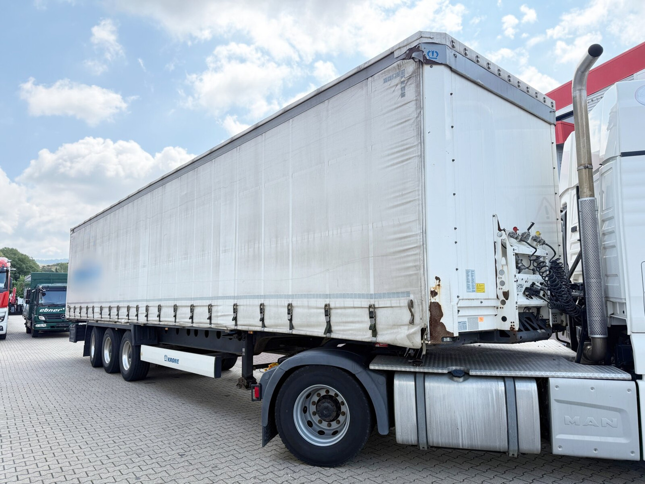 Krone SDP 27 eLCL10-CS Coil Liner SDP 27 eLCL10-CS Coil Liner, Coilmulde, Liftachse, Nachlauflenkachse, Edscha - Flaktrailer: bild 2 Krone SDP 27 eLCL10-CS Coil Liner SDP 27 eLCL10-CS Coil Liner, Coilmulde, Liftachse, Nachlauflenkachse, Edscha - Flaktrailer: bild 2