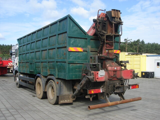Kranbil MAN TGA 26.413 BB 6x4 TGA 26.413 BB 6x4 mit Heckkran Jonsered 1020: bild 10